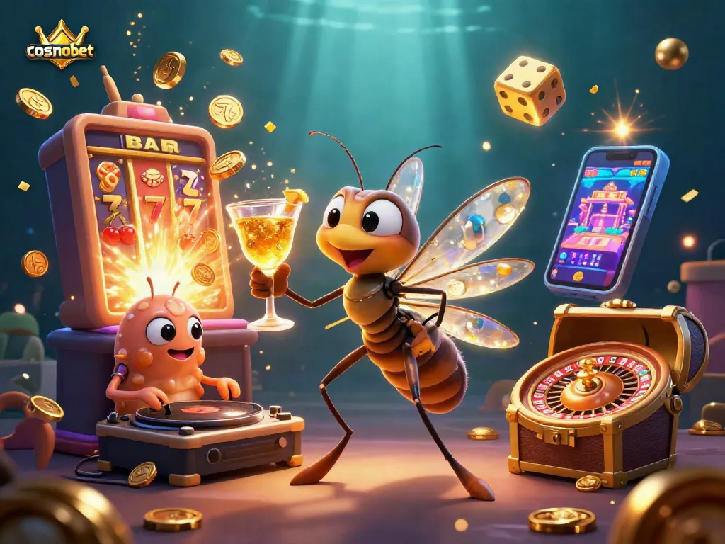 Engage with the thrill of Cosmobet Casino featuring colorful games and bonuses.