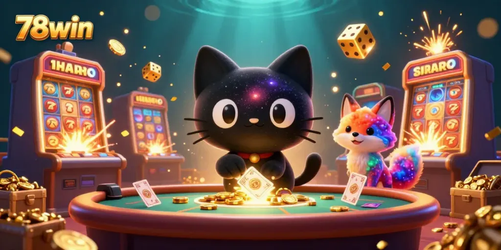 Experience exciting gaming at 78win with a cosmic casino adventure featuring unique characters and thrilling elements.